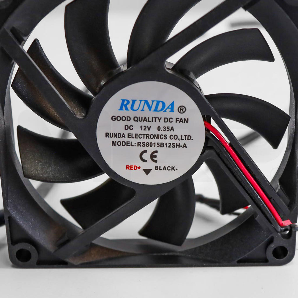 Lutronic DermaV DC Cooling Fans Label