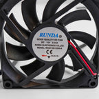 Lutronic DermaV DC Cooling Fans Label