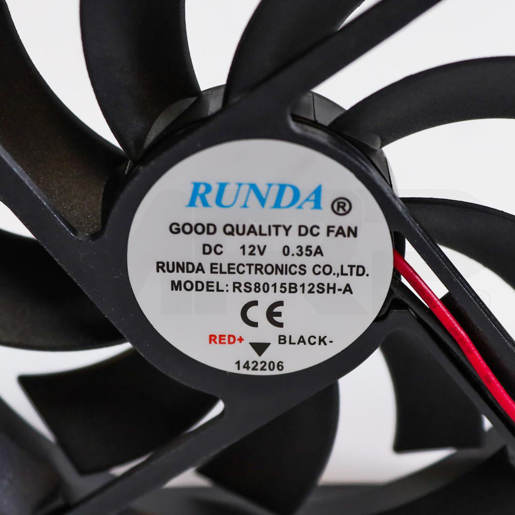 Lutronic DermaV DC Internal Cooling Fan Label