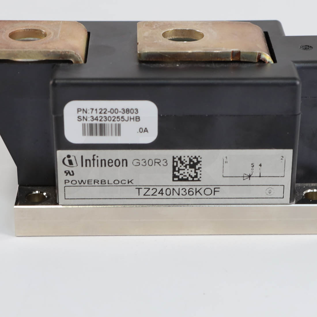 Candela GentleMax Pro Thyristor Powerblock Label