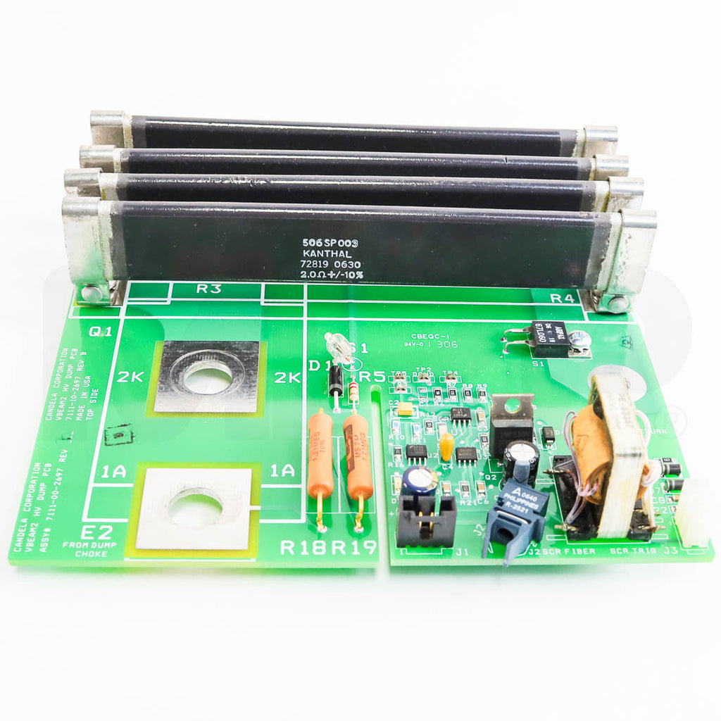 Candela VBeam HV Dump PCB Board Front