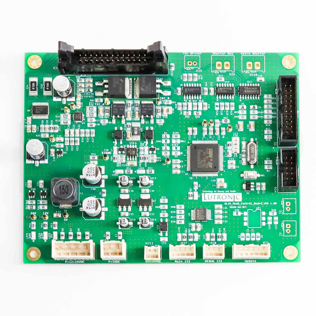 Lutronic DermaV Head Control Board PCB