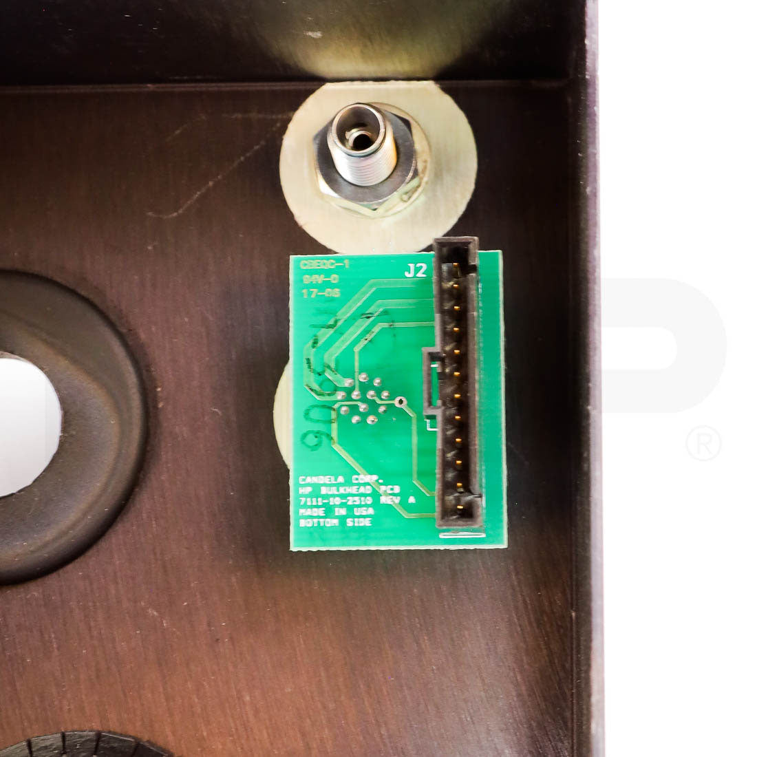 Candela VBeam Handpiece Cover & Bulkhead PCB Inside