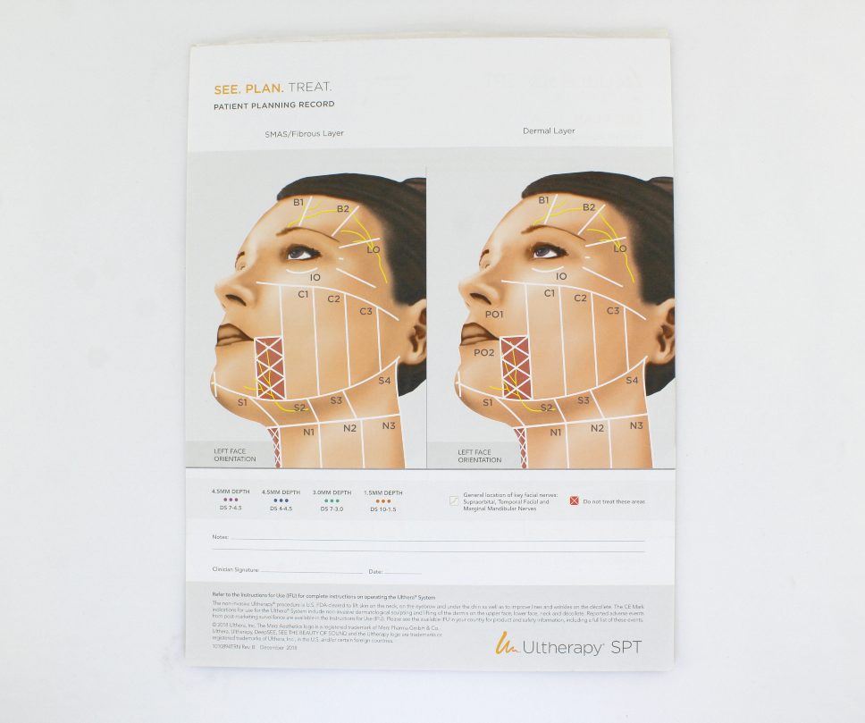 Ulthera System Instructions for Use Technical Information Manual Marking Stencil