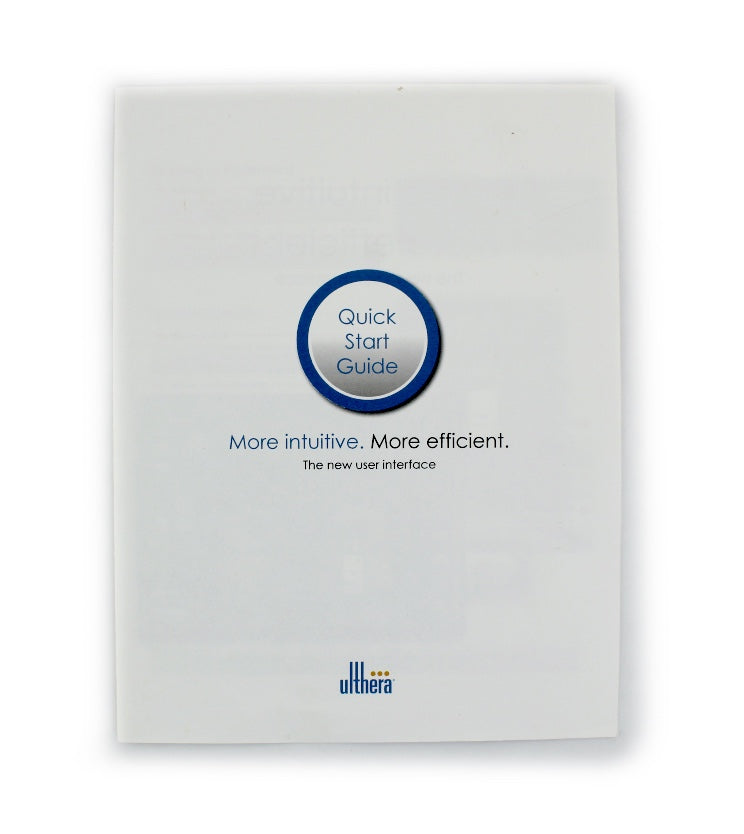 Ulthera The new user interface Quick start guide More intuitive. More efficient