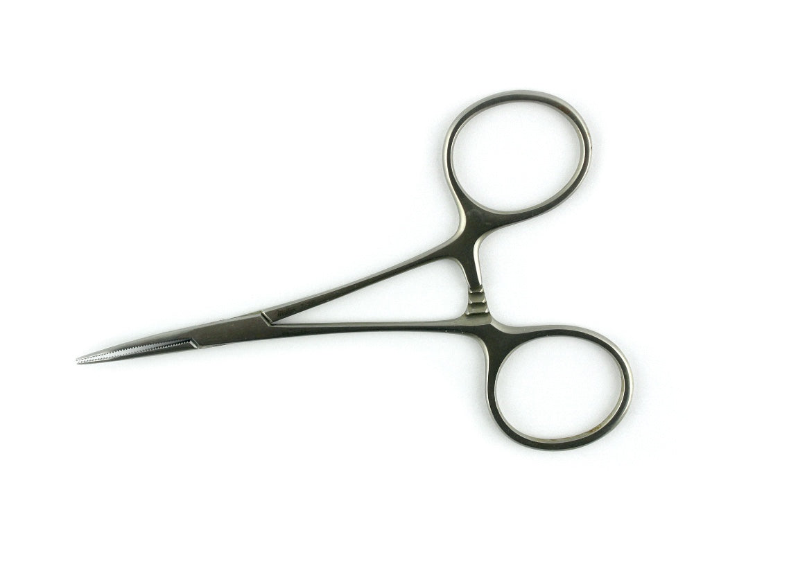 Miltex Hemostatic Mosquito Forceps Stainless Steel Curved Serrated Tip, 3-1/2"