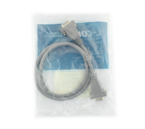L-com Economy Molded D-Sub Cable, DB9 Male / Male, 2.5 ft L-com CSM9MM-2.5