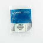 L-com Economy Molded D-Sub Cable, DB9 Male / Male, 2.5 ft L-com CSM9MM-2.5