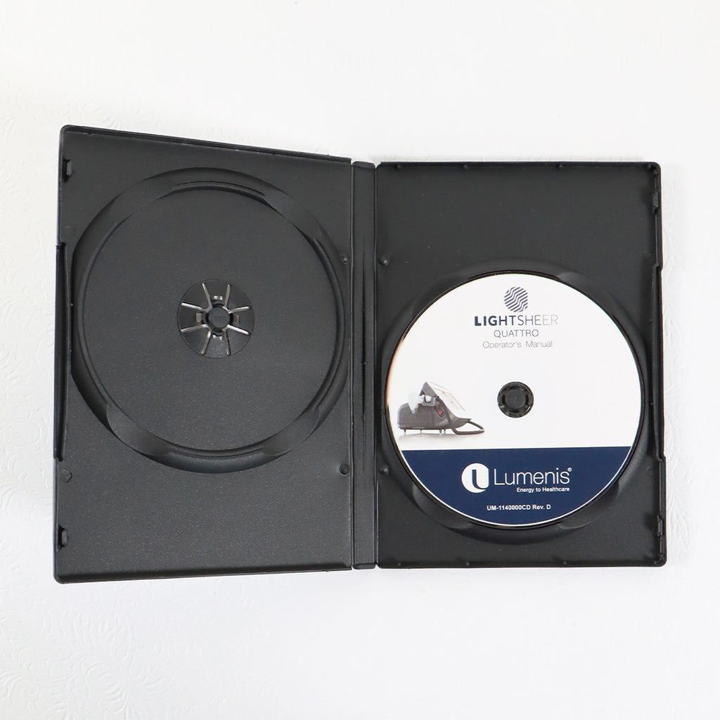 Lumenis Lightsheer Quattro Operators DVD Manual