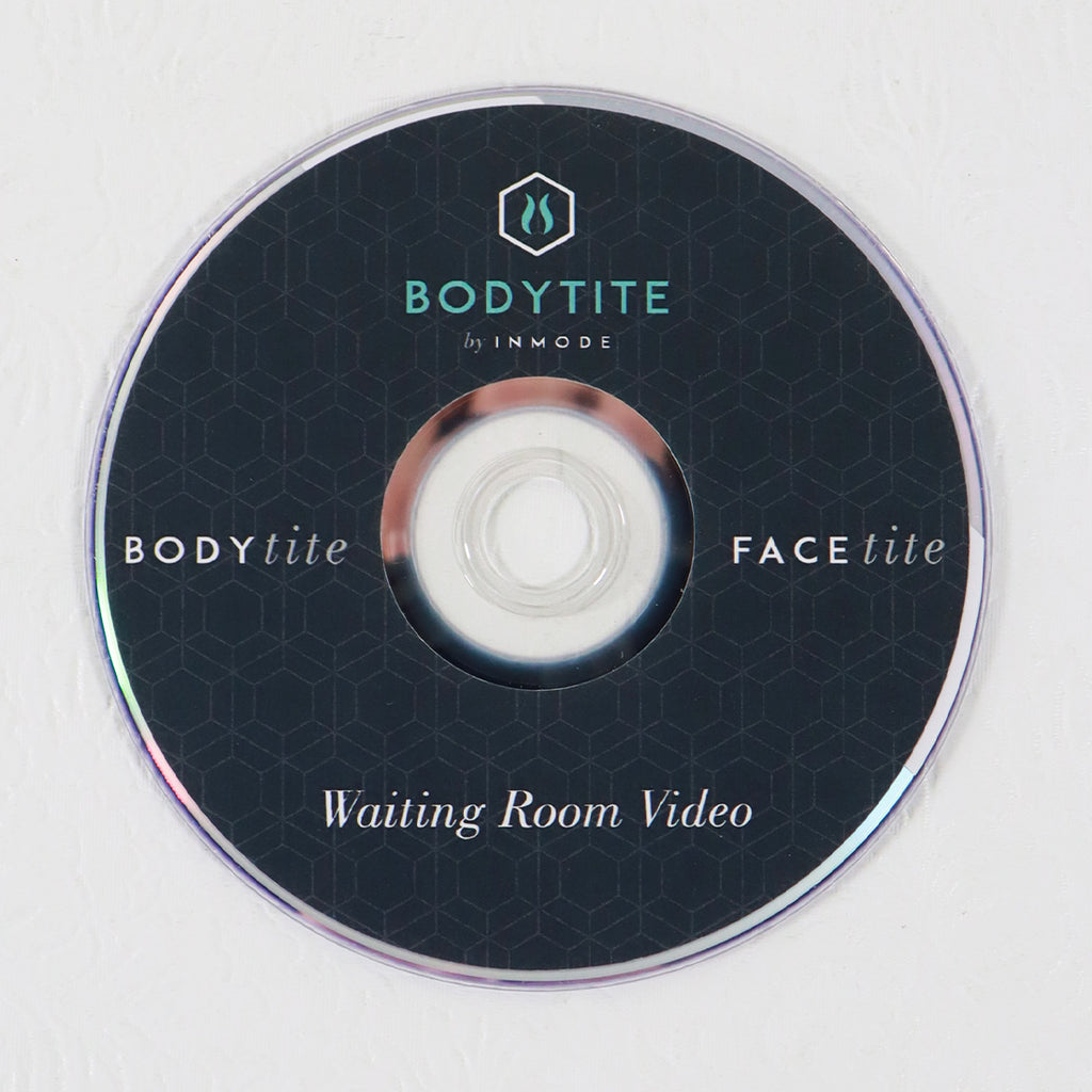 InMode BodyTite FaceTite Waiting Room Informational Office Video CD DVD