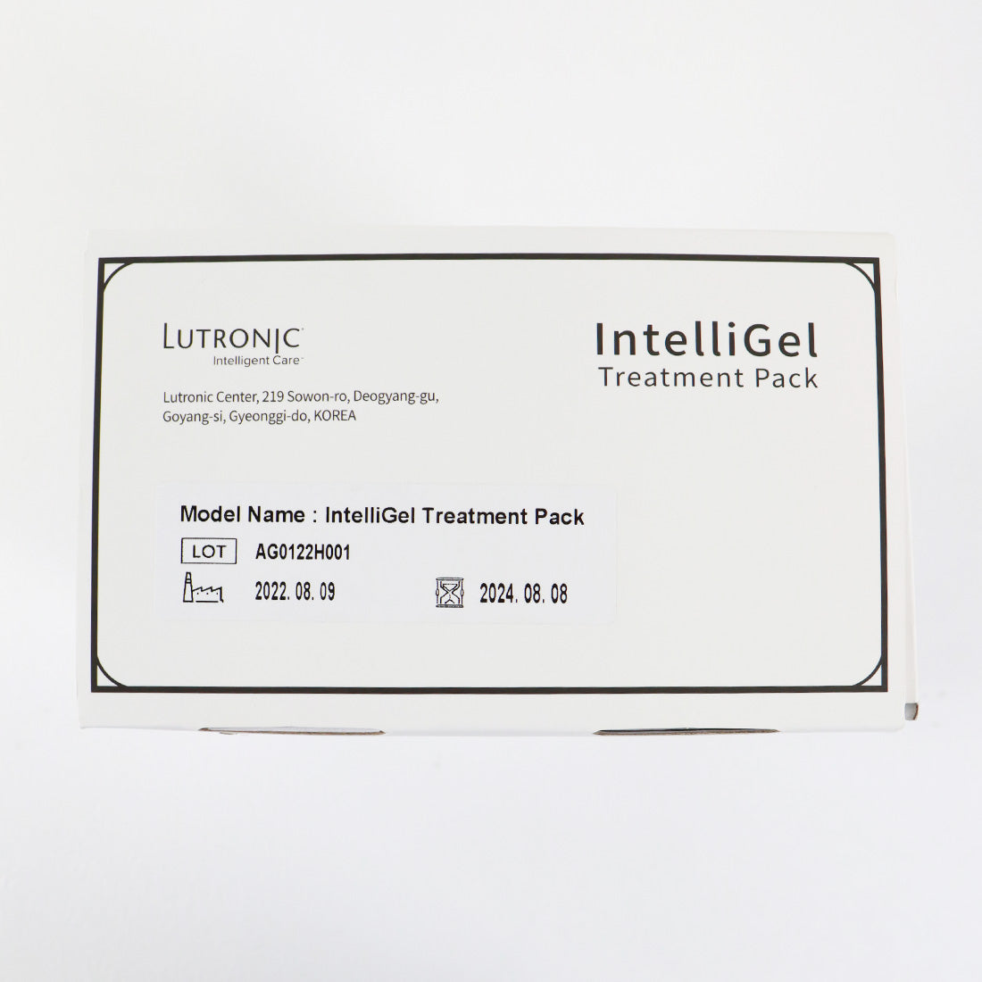 Lutronic Accufit IntelliGel Treatment Pack Gel Pads AG0122H001 Box of 17 Ex2024