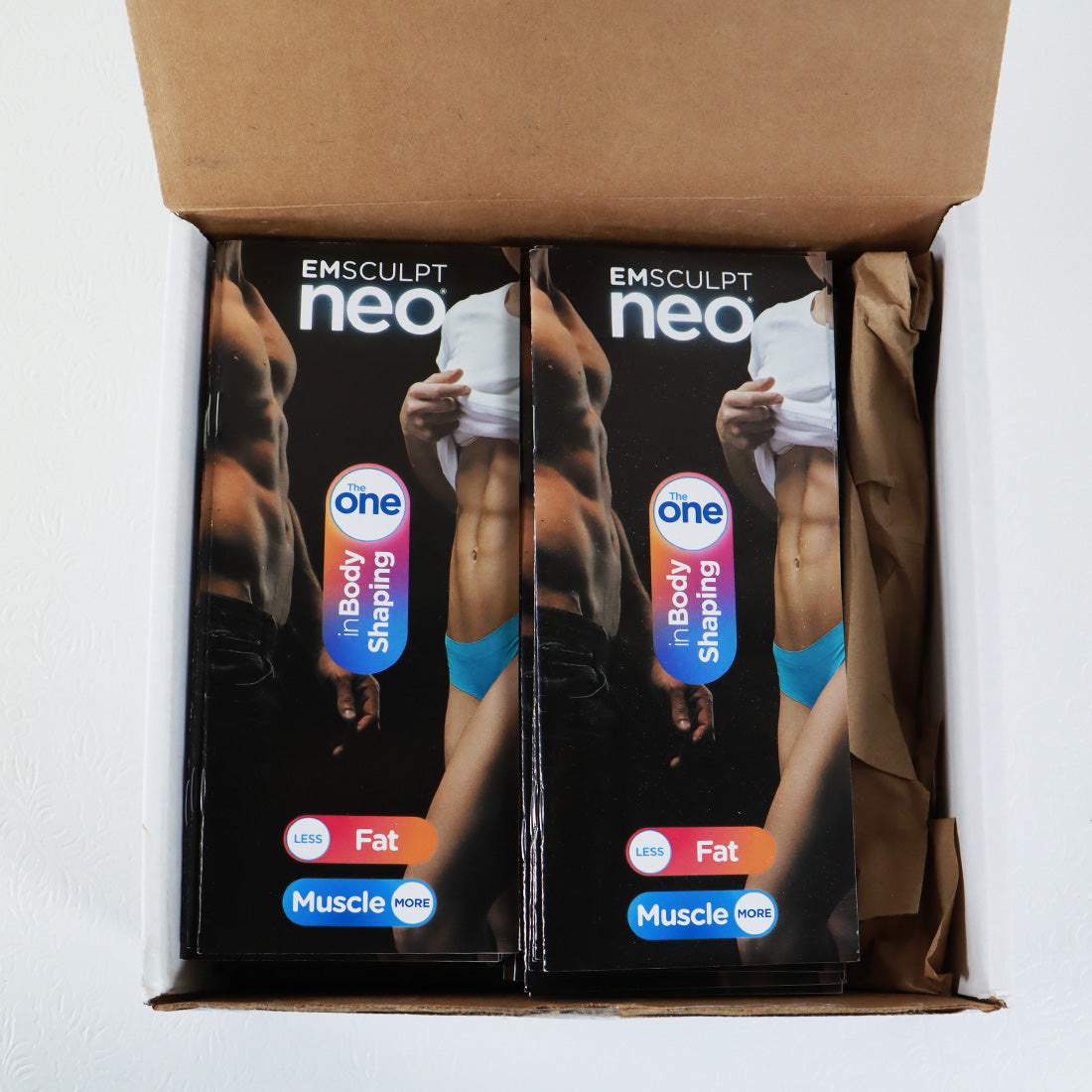 BTL EMSculpt NEO "The One in Body Shaping" Pamphlets Marketing Case - 100 pack