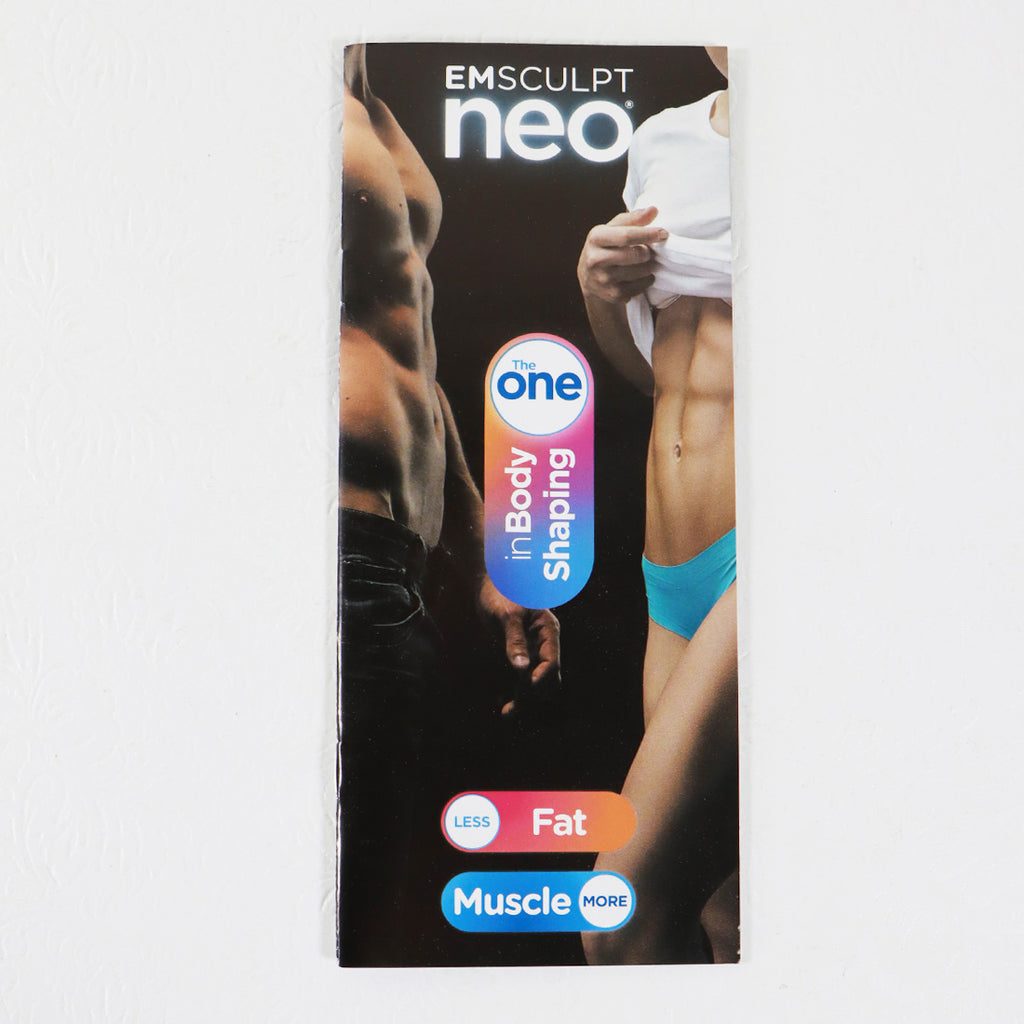 BTL EMSculpt NEO "The One in Body Shaping" Pamphlets Marketing Case - 100 pack