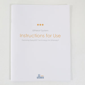 2015 Ulthera Ultherapy DeepSee Instructions for Use User Manual 1004125IFU Rev C