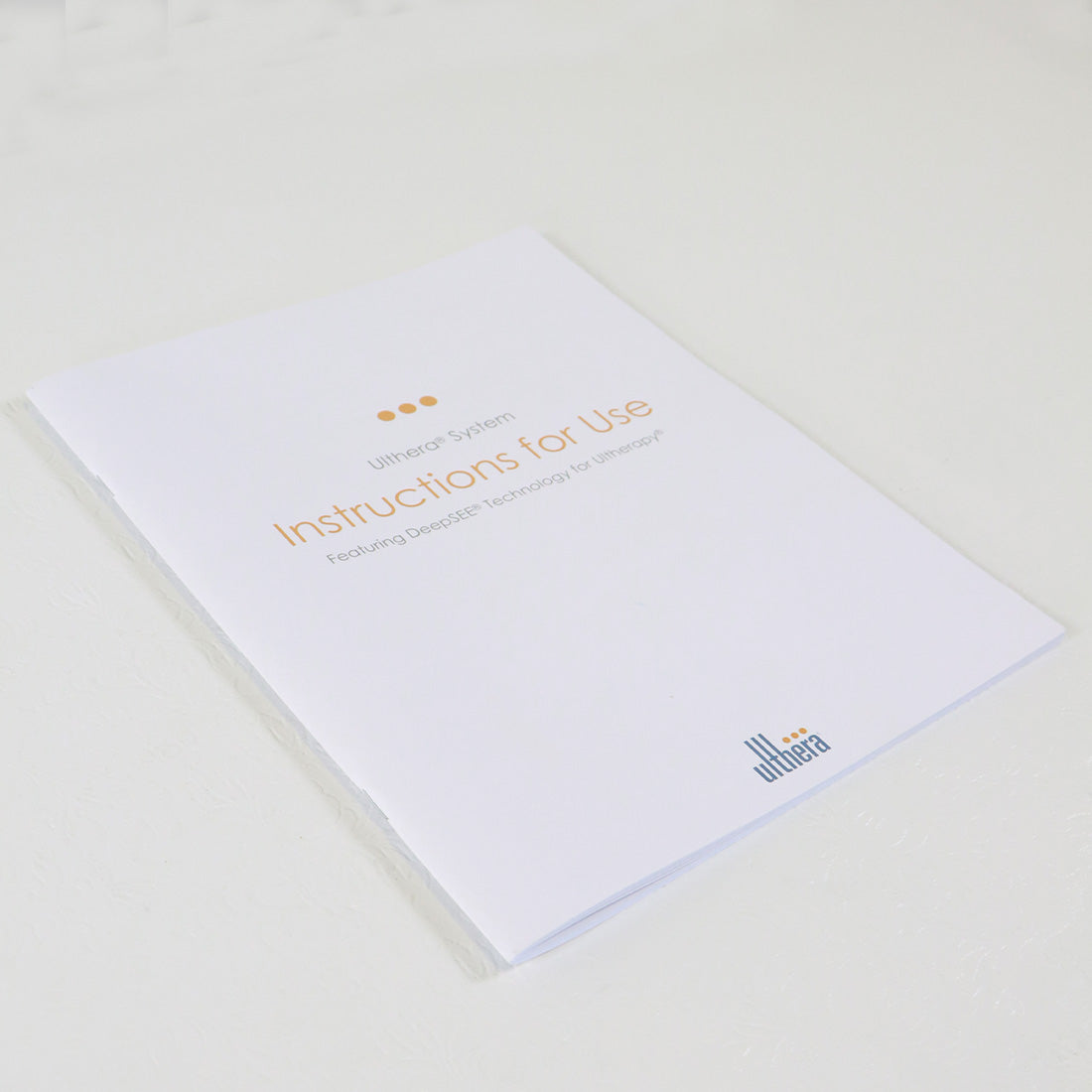 2015 Ulthera Ultherapy DeepSee Instructions for Use User Manual 1004125IFU Rev C