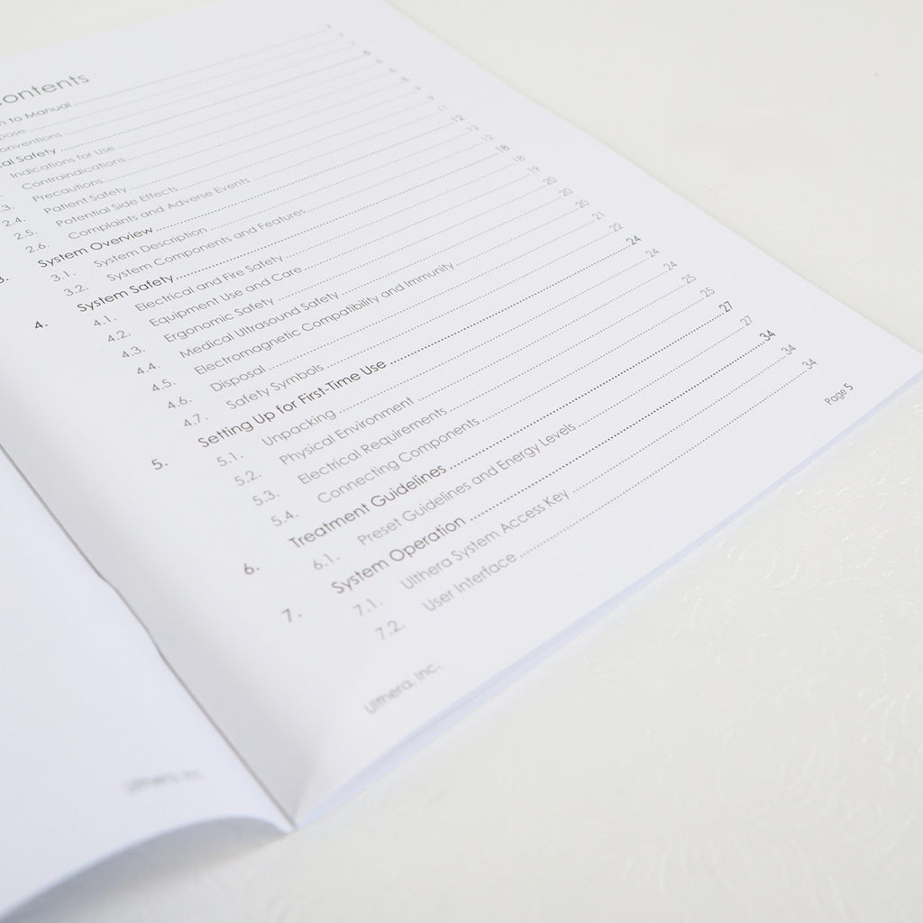 2015 Ulthera Ultherapy DeepSee Instructions for Use User Manual 1004125IFU Rev C