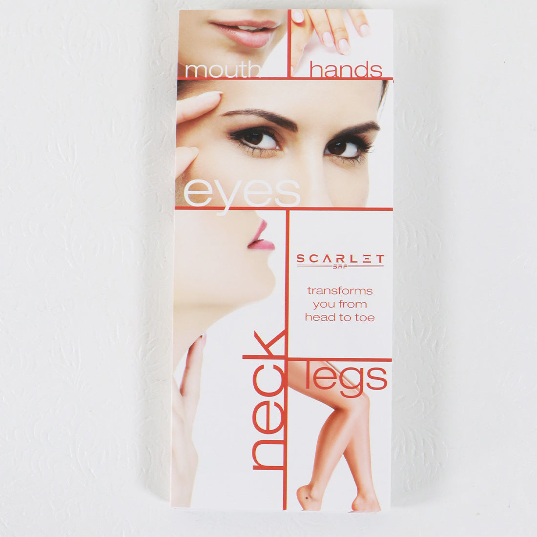 Scarlet SRF Transforms You From Head To Toe Office Marketing Brochure x10-Pack