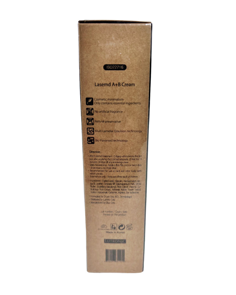 Lutronic LaseMD Daily Moisturizing Nourishing Aftercare Absorption Barrier Cream
