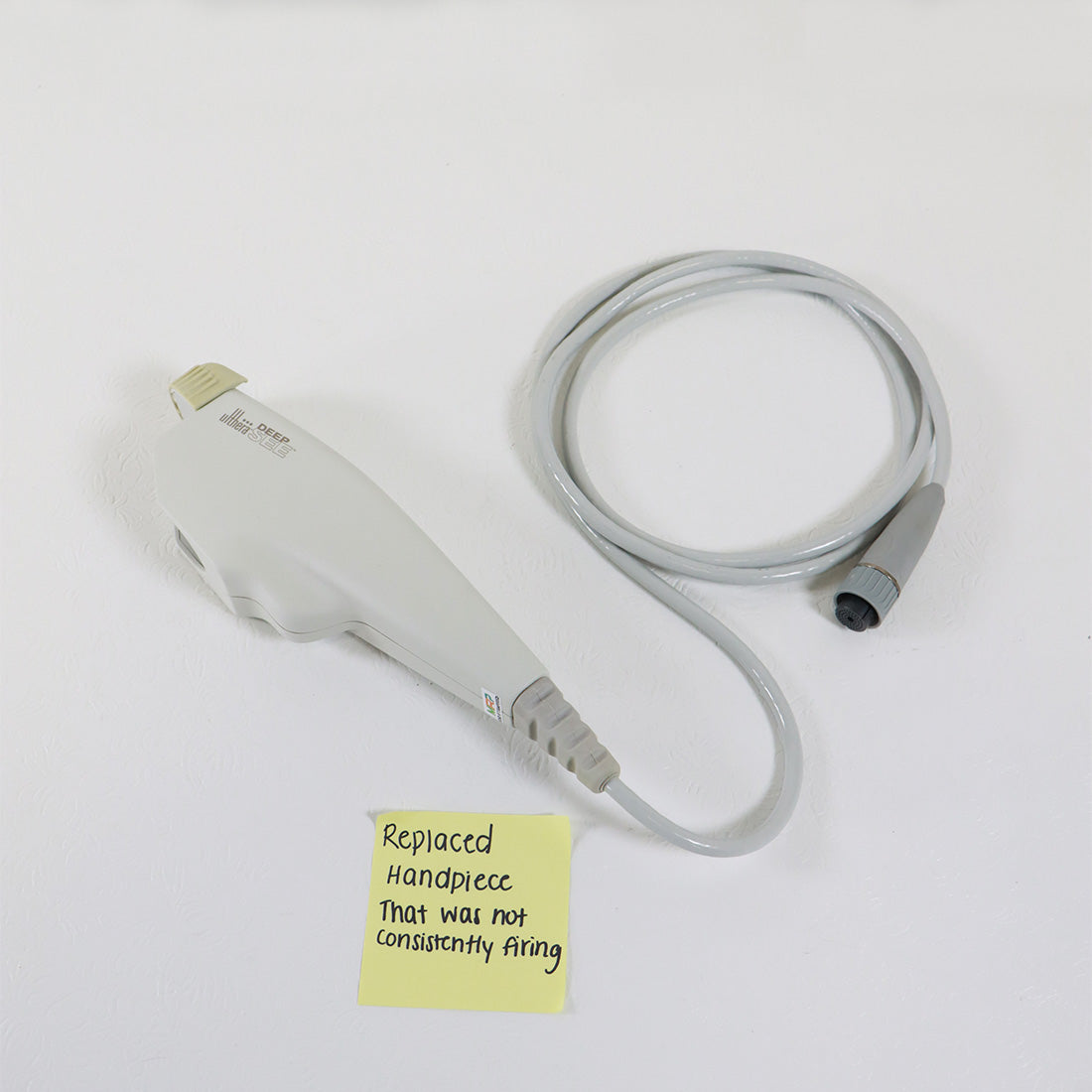 2011 Ulthera Ultherapy DeepSEE UH-1 Ultrasound Skin Tightening Handpiece Parts