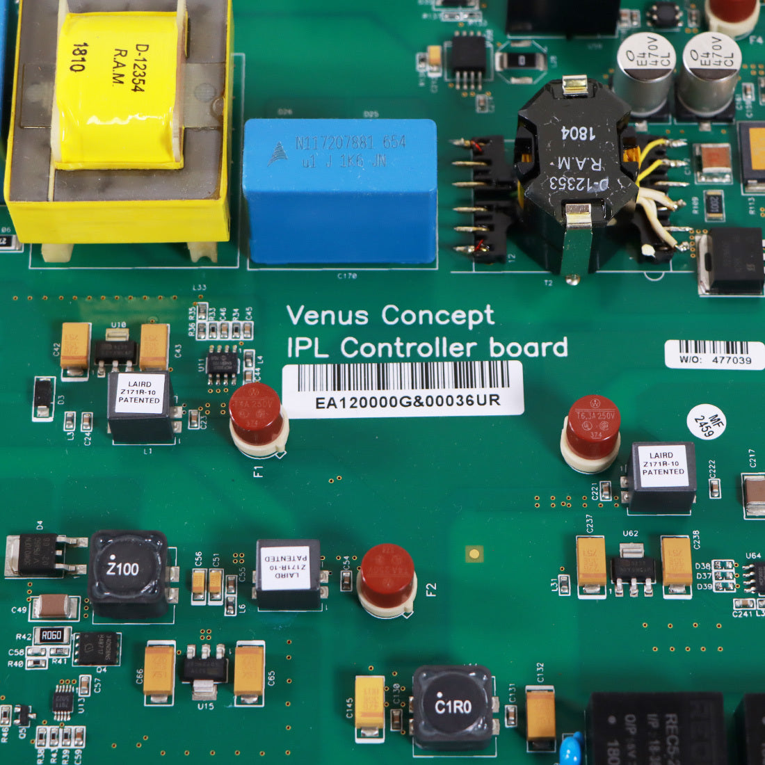 Venus Concept IPL Controller Board Working EA120000G&00036UR