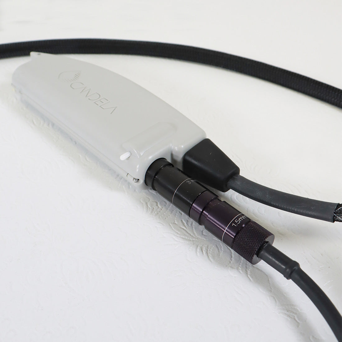 Candela GentleYAG VR Vascular 1.5-3mm Laser Handpiece DCD Parts As-Is