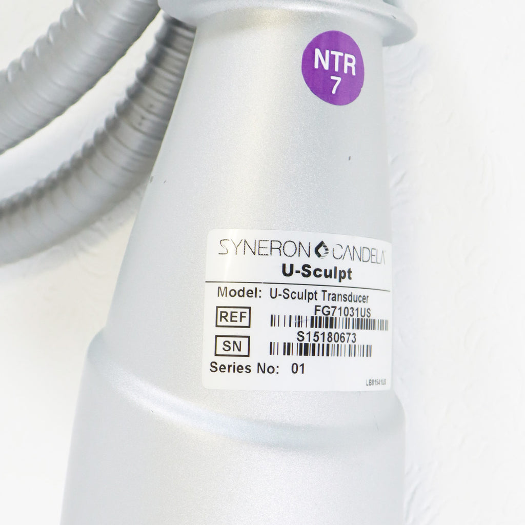 Syneron Candela U-Sculpt Transducer Multi-Handpiece HP Parts As-Is