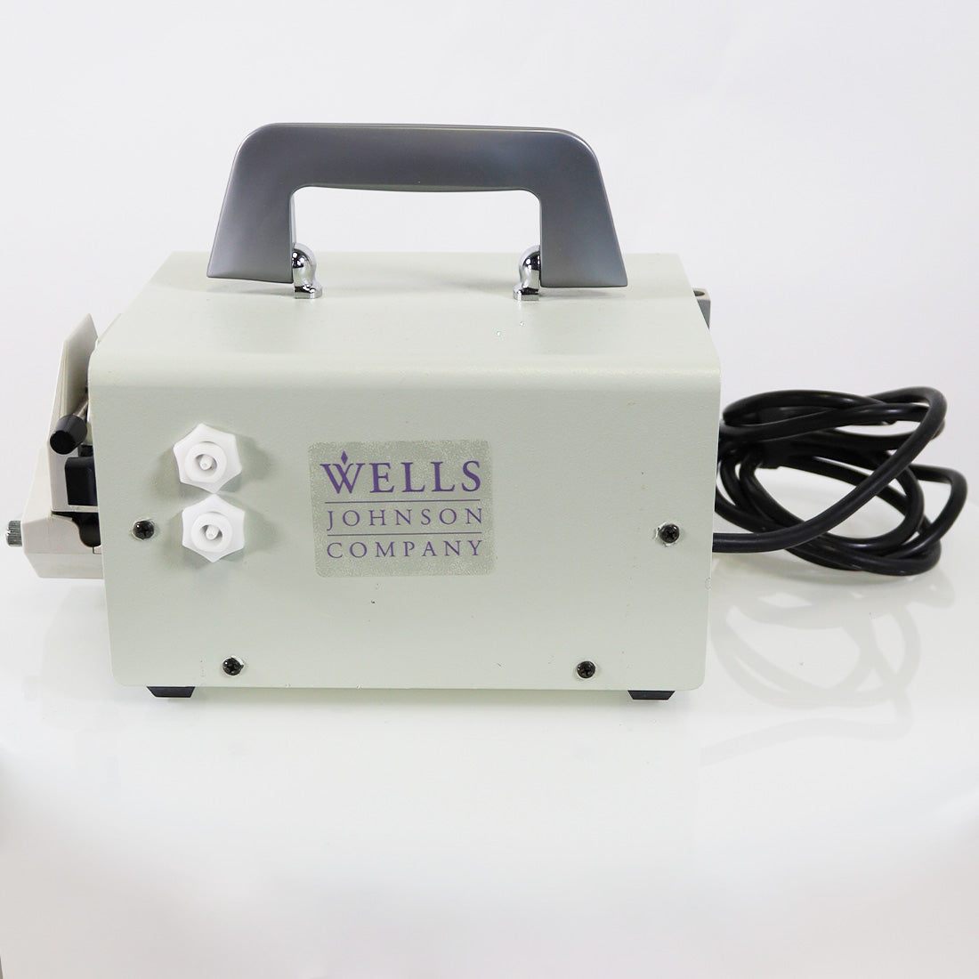 Wells Johnson Single Head Infiltration Pump Aspiration w FootSwitch Pedal