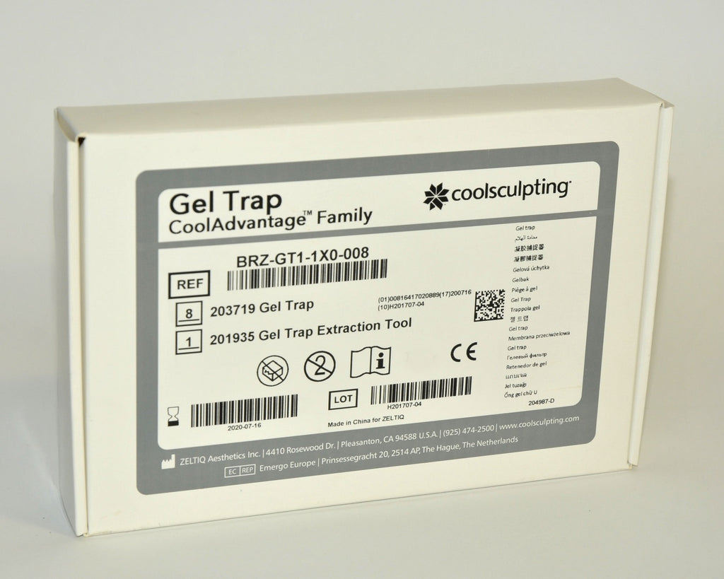 ZELTIQ CoolSculpt Gel Trap CoolAdvantage BRZ-GT1-1X0-008 GelTrap Exp 07/20 x5Pcs