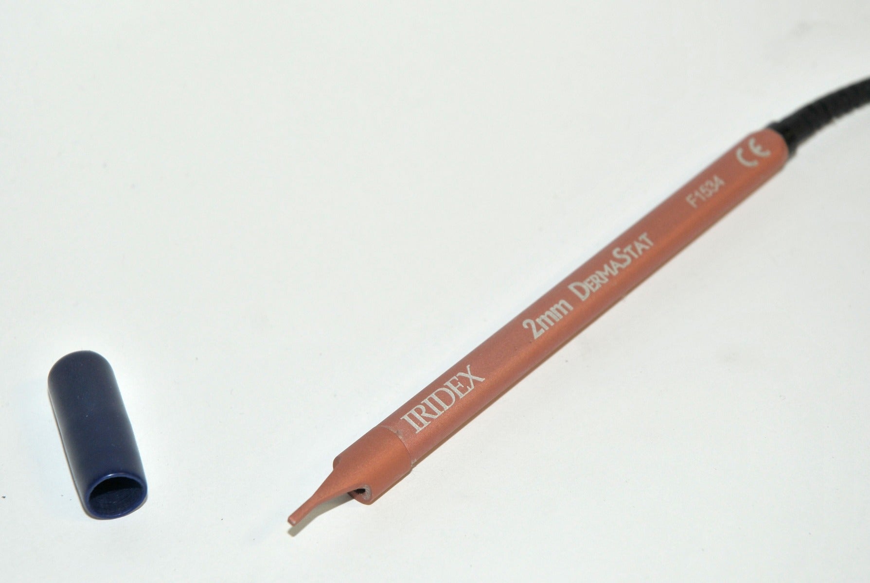 LaserScope Lyra Iridex Dermastat 2mm Aura Laser Handpiece 10-2302 F1534 Fiber