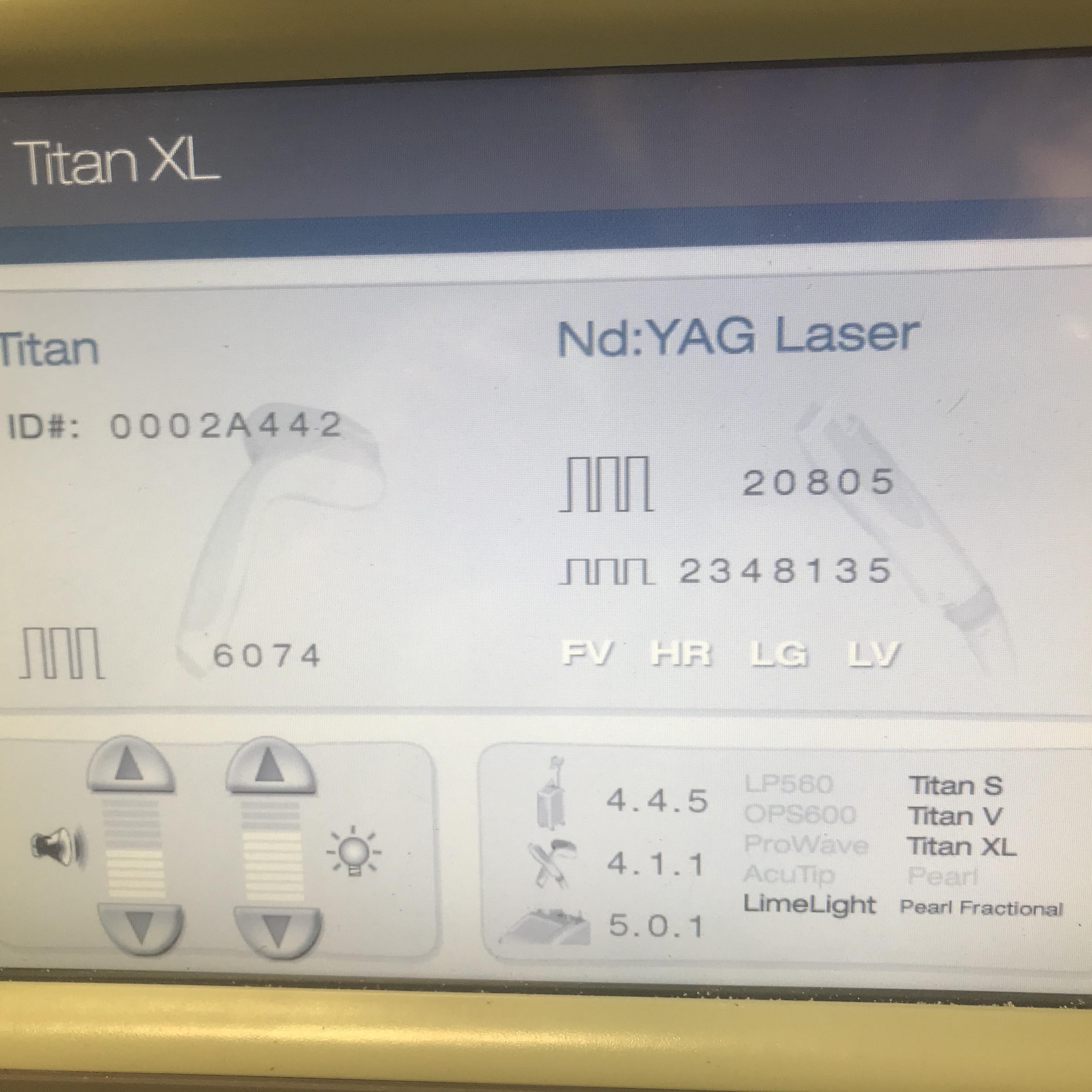 2015 Cutera Xeo Titan XL IPL Skin Tightening Anti-Aging Handpiece LOW 6K SHOTS