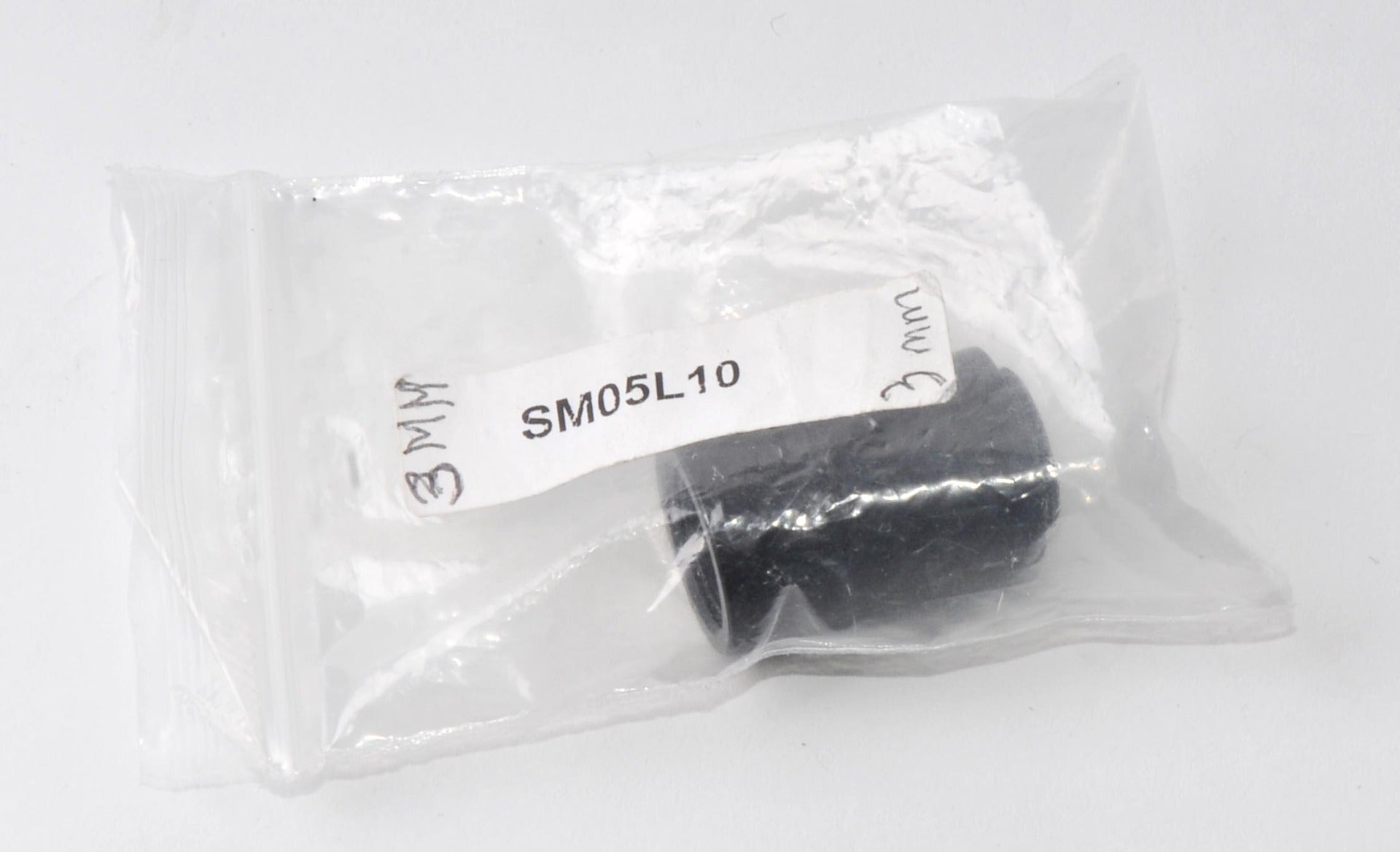 3mm Front Window Optic Laser Housing Threaded Tip Holder Black Metal P/N SM05L10