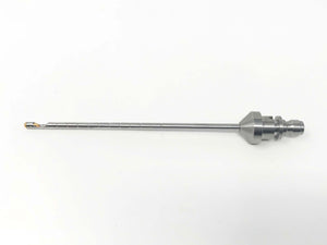 4" x 1/8" Grooved Gold Tipped Laser Cannula Barrel Sheath 90º Tip Probe