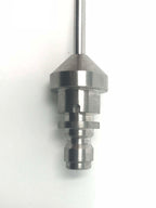 4" x 1/8" Grooved Gold Tipped Laser Cannula Barrel Sheath 90º Tip Probe
