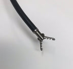 4.5mm x 174mm Byron Alligator Crocodile Laparoscopy curved Forceps Grasper