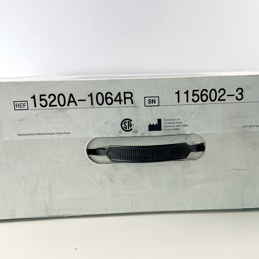 Palomar StarLux 300/500 Lux1064 Handpiece Cynosure Factory Refurbished 115602-3 (0 Shots)