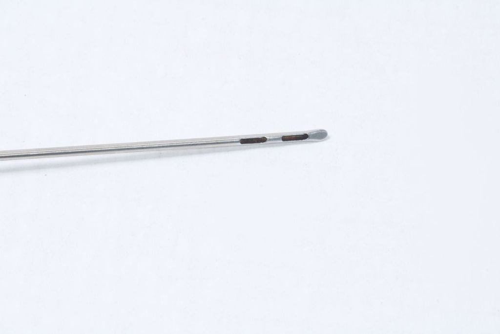 Spatula 2 Port Finesse Tip Microcannula Cannula 16G 10cm/1.6mm 4" LUER UNTESTED