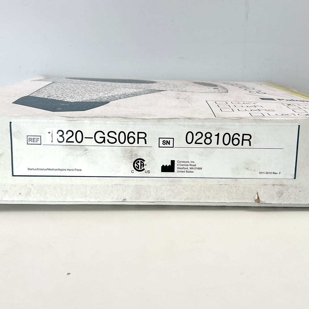 Palomar EsteLux LuxG Handpiece Cynosure Factory Refurbished 028106R (0 Shots)