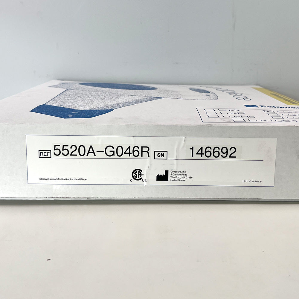 Palomar StarLux 500 MaxG Handpiece Cynosure Factory Refurbished 146692 (0 Shots)