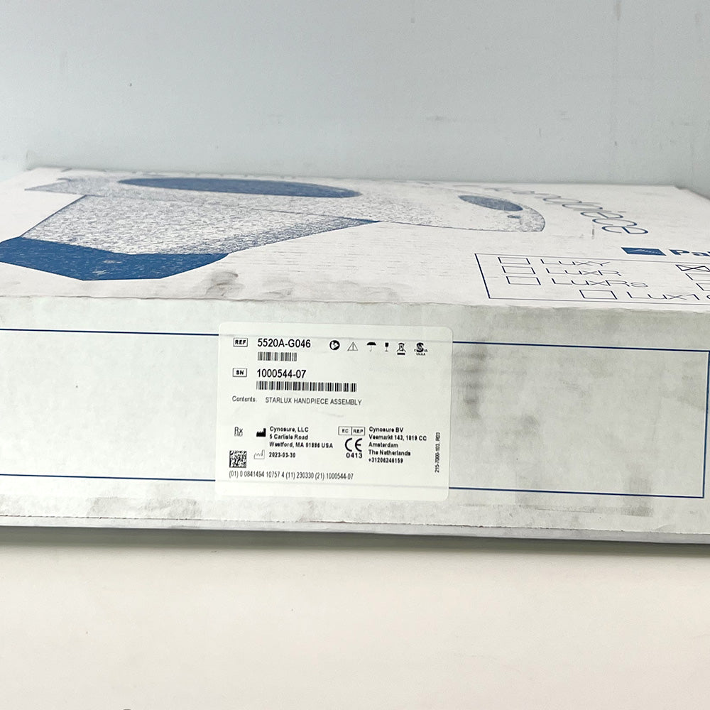 Palomar StarLux 500 MaxG Handpiece Cynosure Factory Parts AS IS