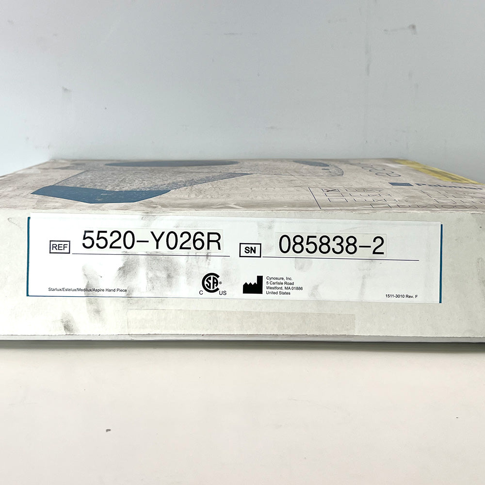 Palomar StarLux LuxY 500 Handpiece Cynosure Factory Refurbished 085838-2 (0 Shots)