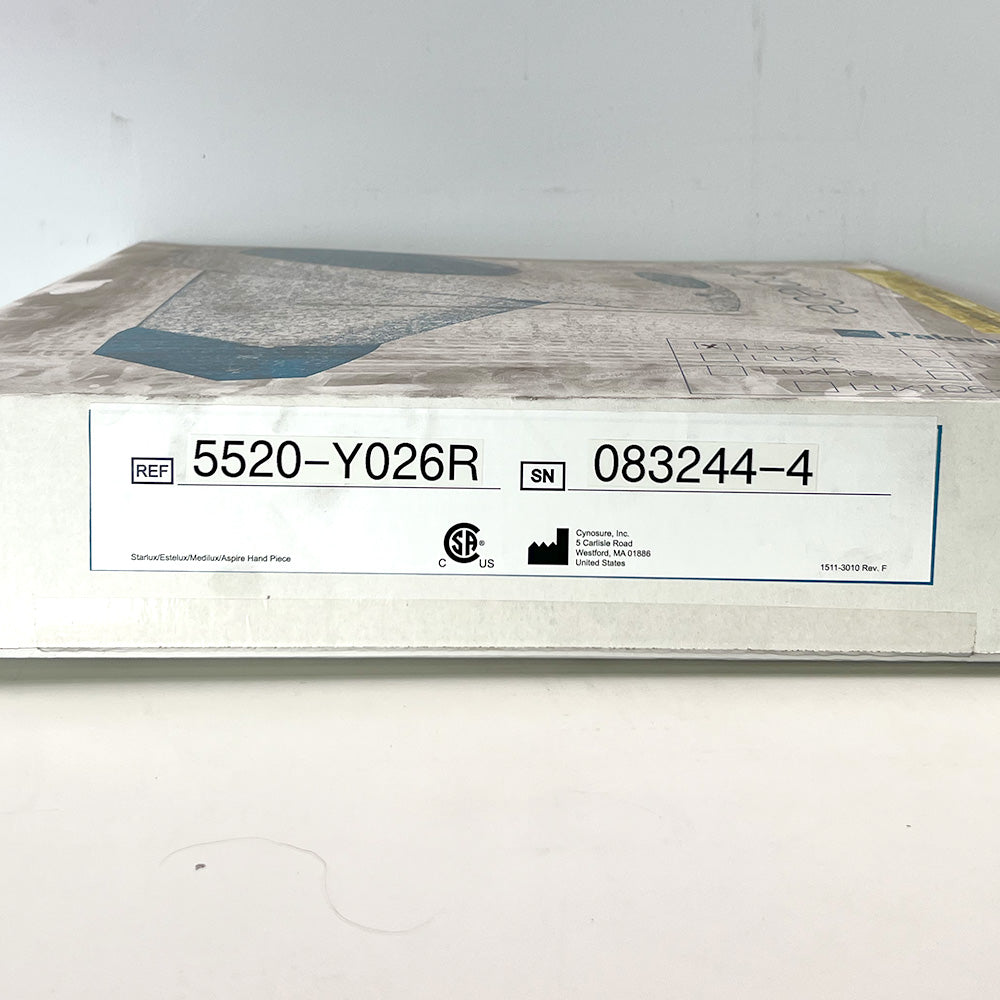Palomar StarLux LuxY 500 Handpiece Cynosure Factory Refurbished 083244-4 (0 Shots)