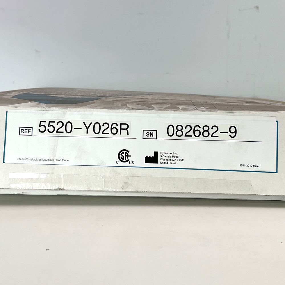 Palomar StarLux LuxY 500 Handpiece Cynosure Factory Refurbished 082682-9 (0 Shots)