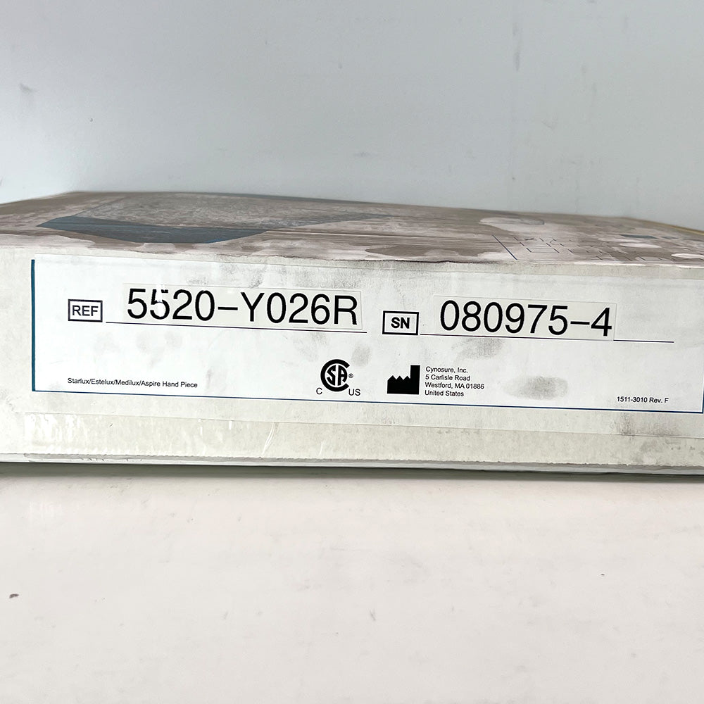Palomar StarLux LuxY 500 Handpiece Cynosure Factory Refurbished 080975-4 (0 Shots)