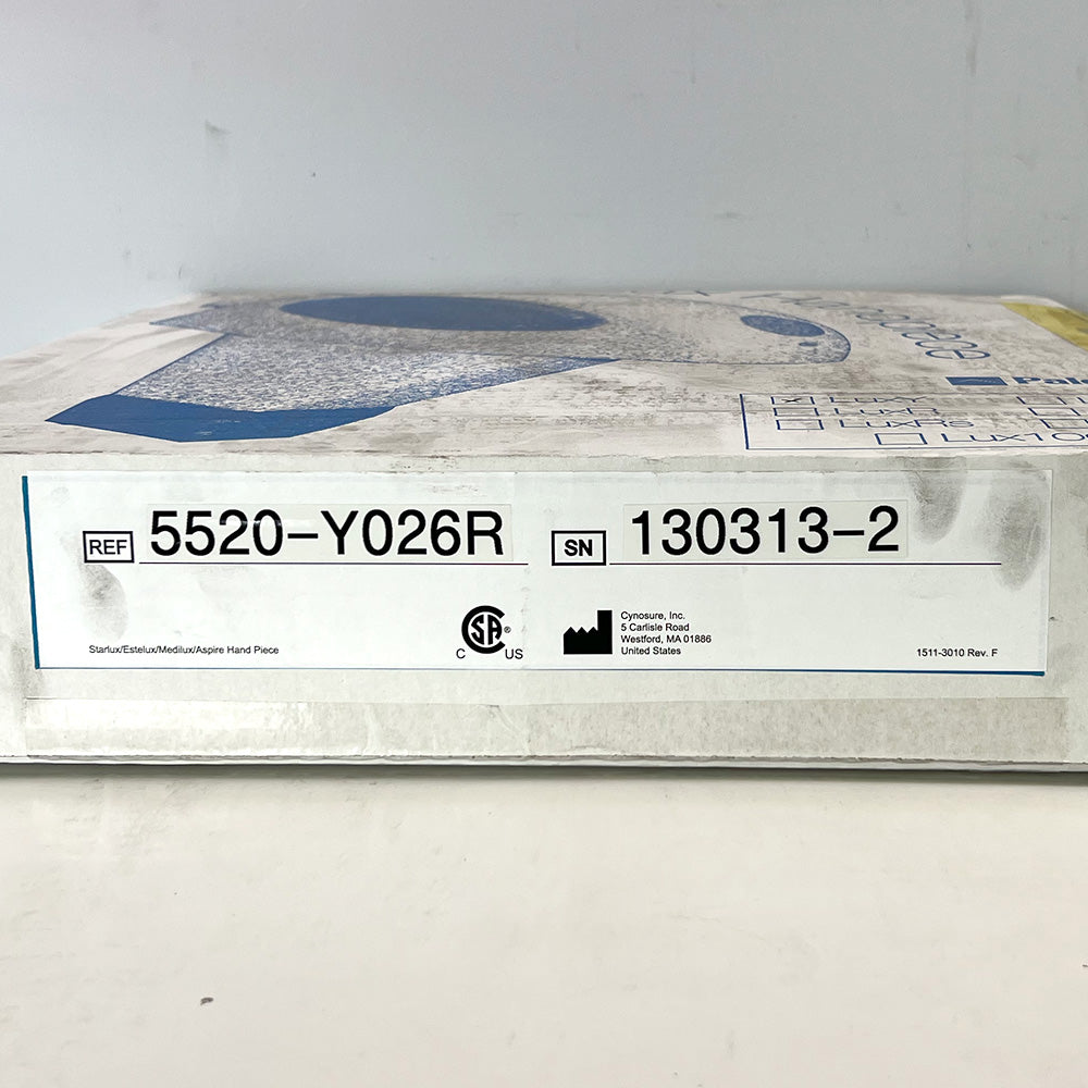 Palomar StarLux LuxY 500 Handpiece Cynosure Factory Refurbished 130313-2 (0 Shots)