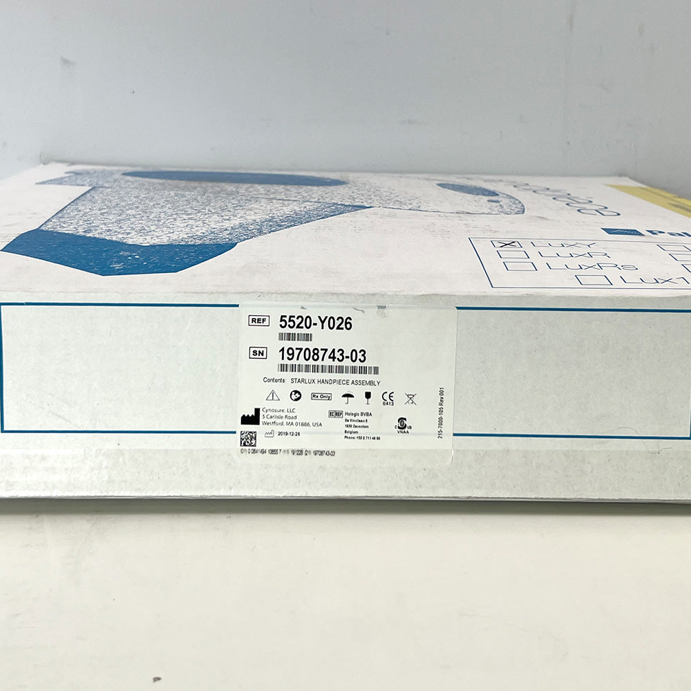 Palomar StarLux LuxY 500 Handpiece Cynosure Factory Refurbished 19708743-03 (0 Shots)