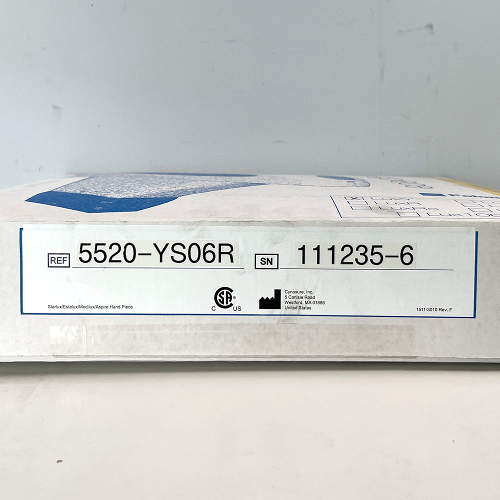 Palomar StarLux LuxYs 500 Handpiece Cynosure Factory Refurbished 111235-6 (0 Shots)