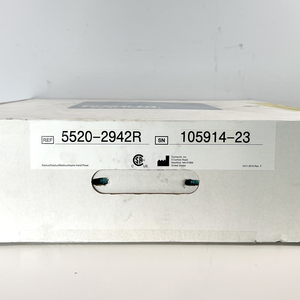 Palomar StarLux 500 Lux2940 Fractional Laser Handpiece Cynosure Factory Refurbished 105914-23 (0 Shots)