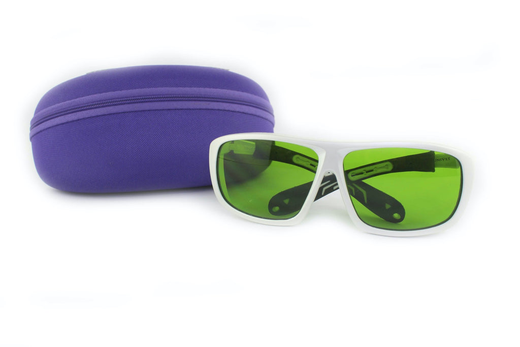 Cutera Xeo NdYAG Alexandrite Laser Operator Eyewear 755 1064 Safety Glasses Green Tint