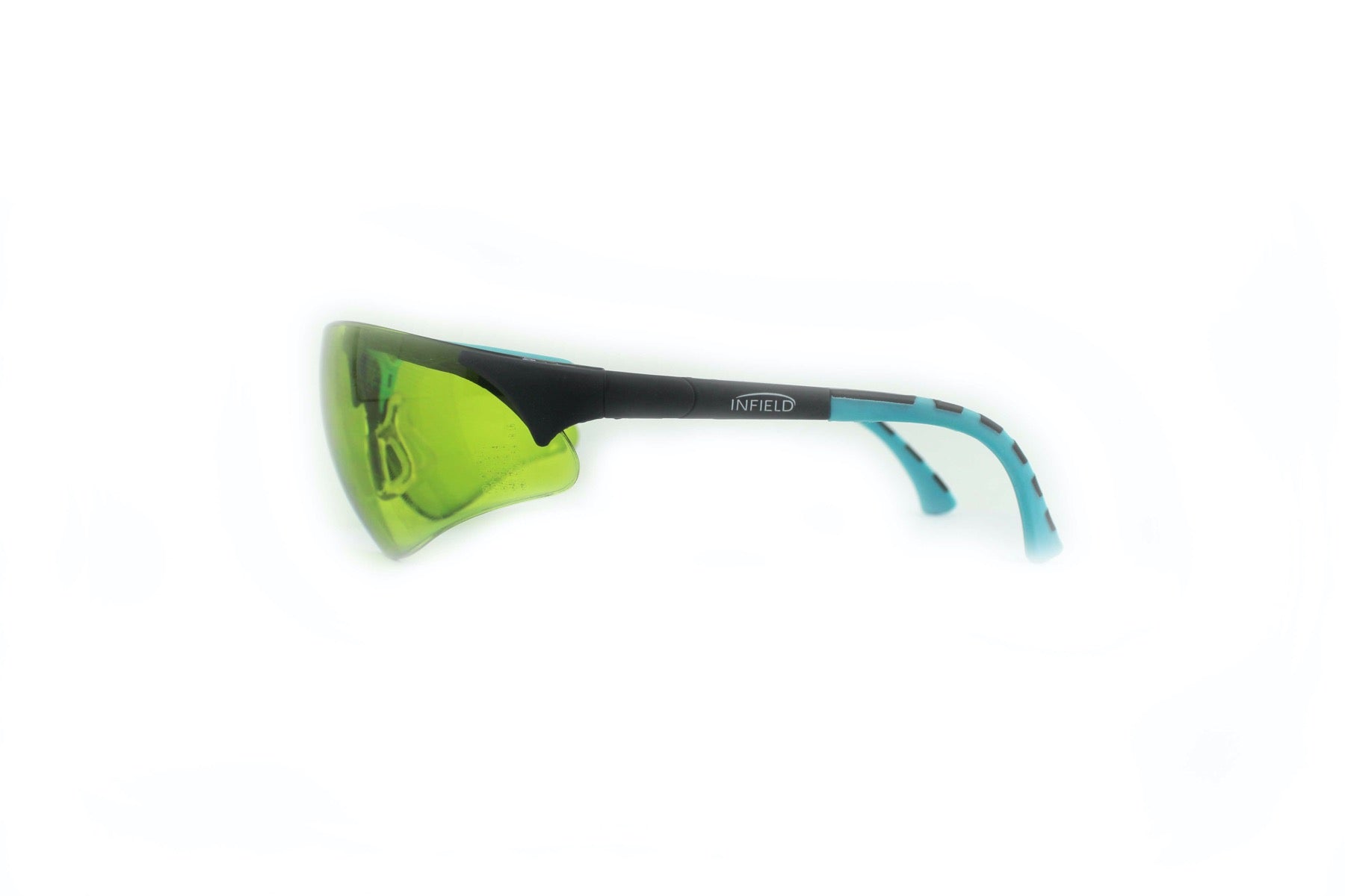 Infield Terminator Laser Operator Eyewear 1085-1100 DIR L3 Safety Glasses Green Tint