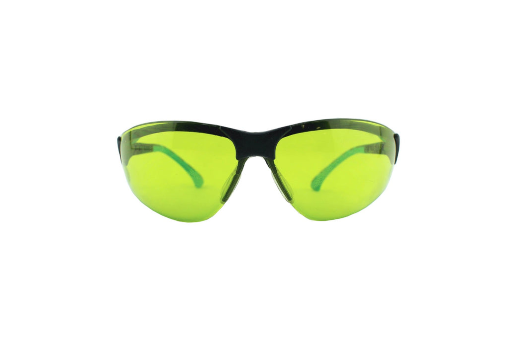 Infield Terminator Laser Operator Eyewear 1085-1100 DIR L3 Safety Glasses Green Tint
